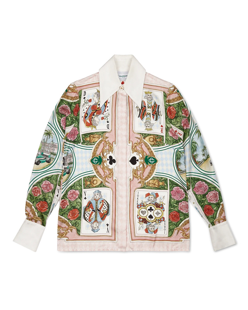 Le Jardin Des Cartes Silk Shirt 1