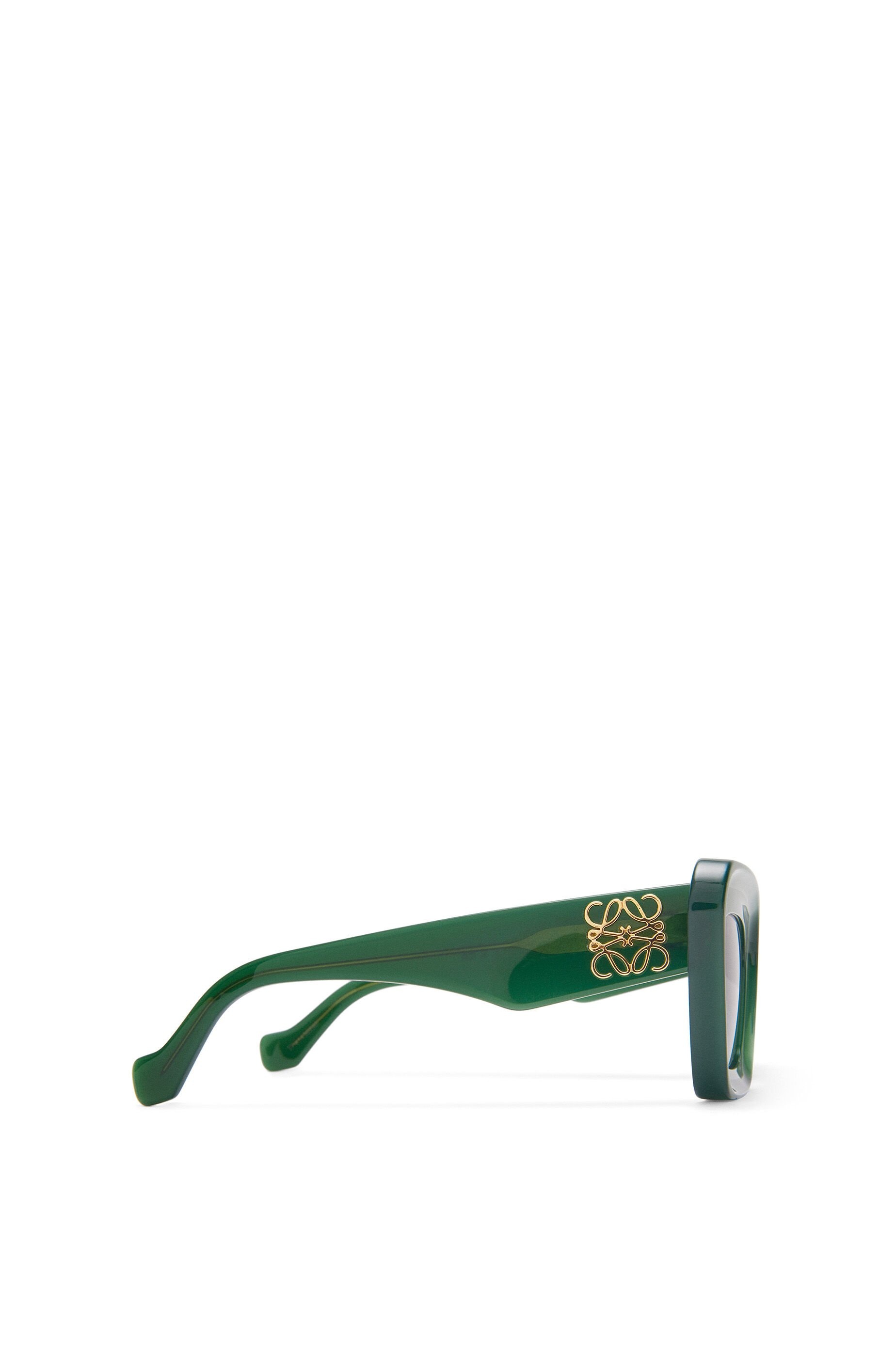Beveled Cateye sunglasses - 4