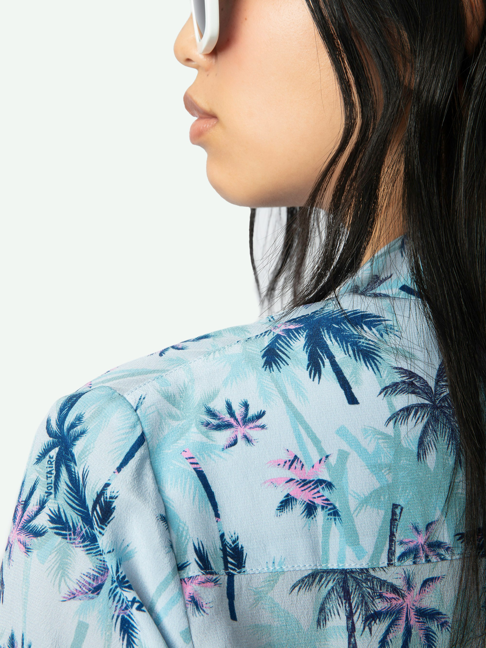 Telmos Resort Printed Silk Blouse - 6