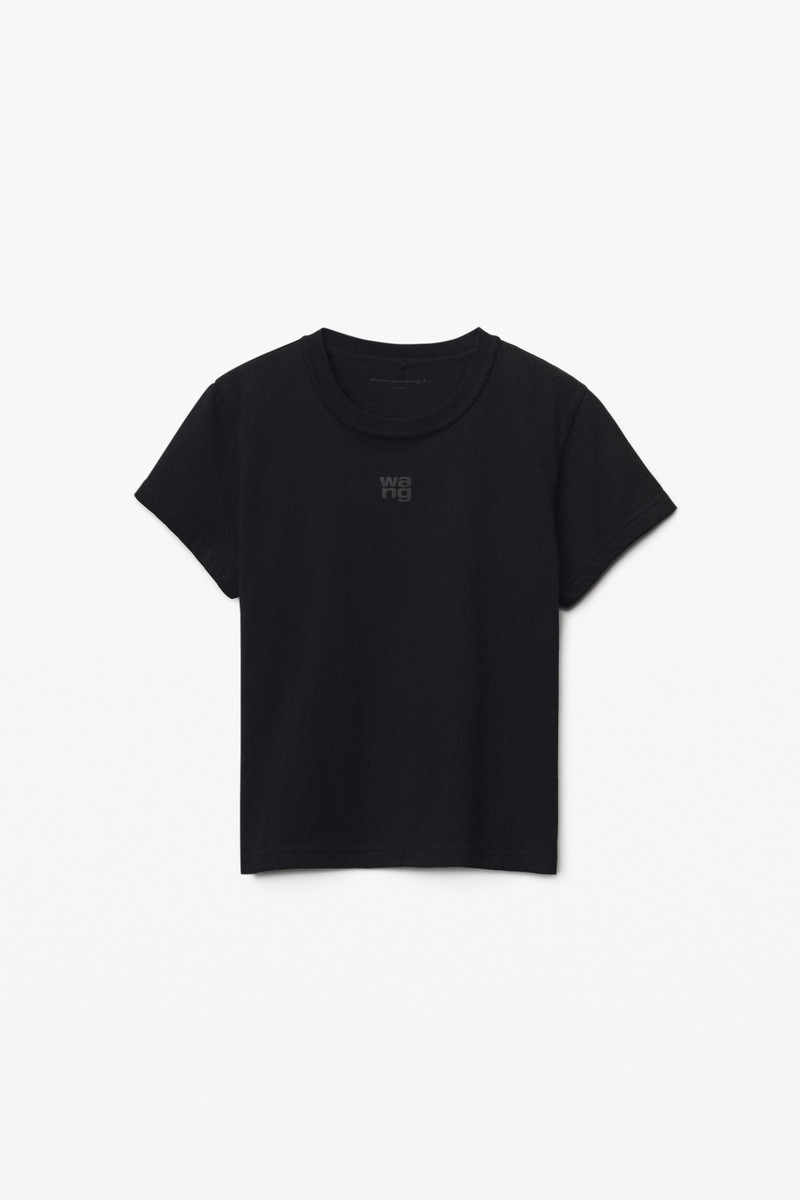 puff logo shrunken tee in cotton jersey 1