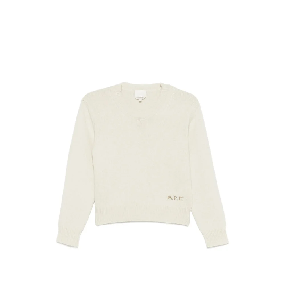 A.P.C. Neutrals Knitwear - Jumpers Women - 1