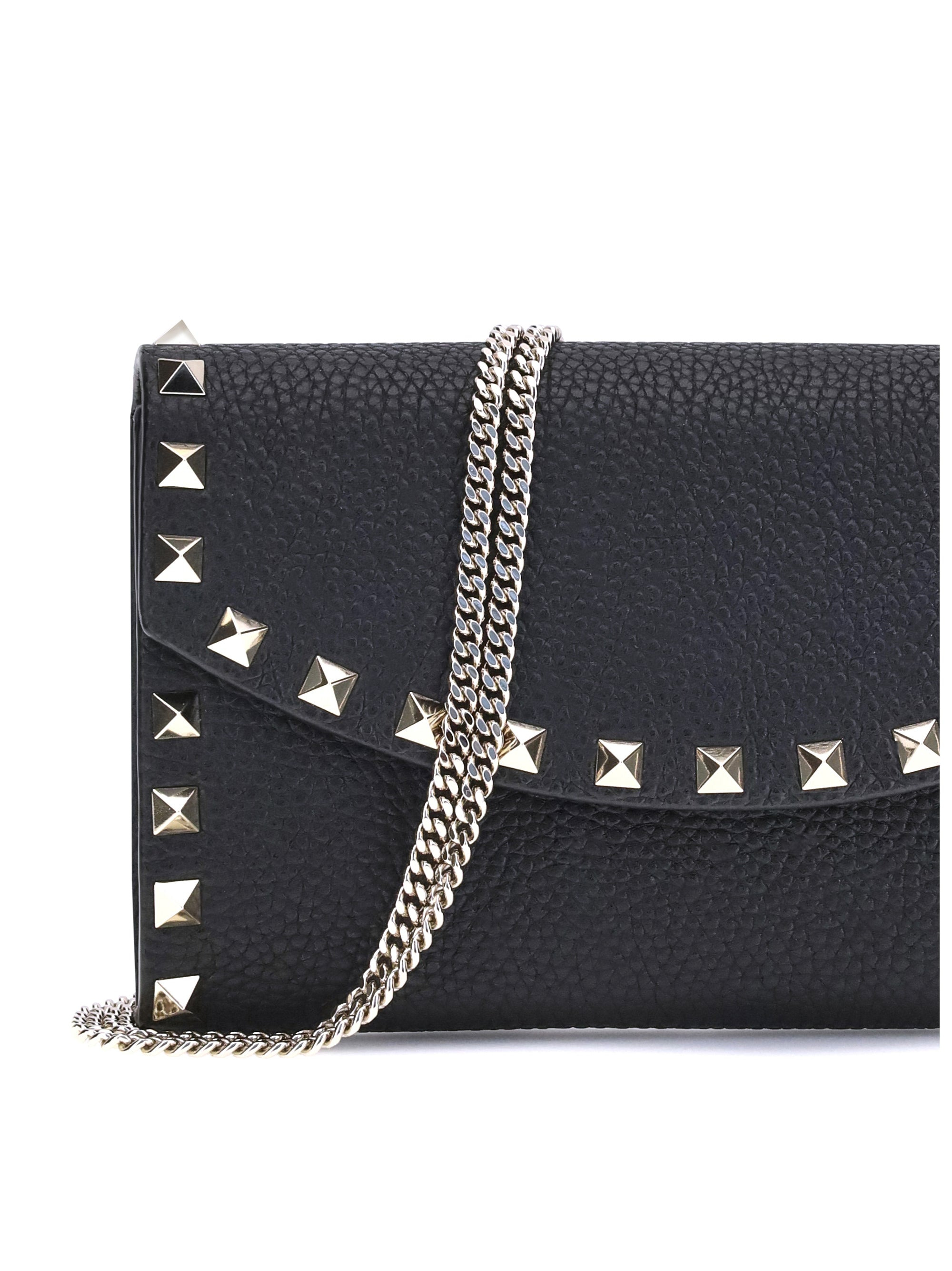 Valentino Garavani Women Wallet With Chain - 4