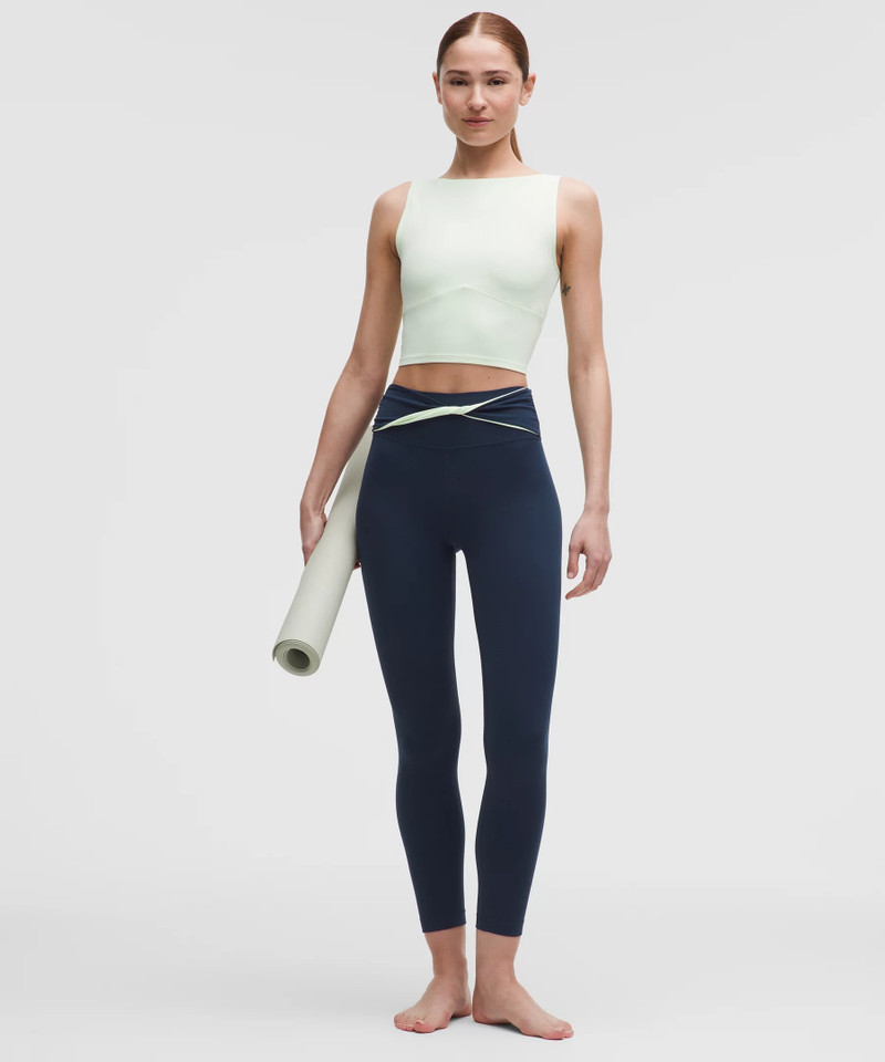 Nulu Twist-Front High-Rise Tight 25" 1