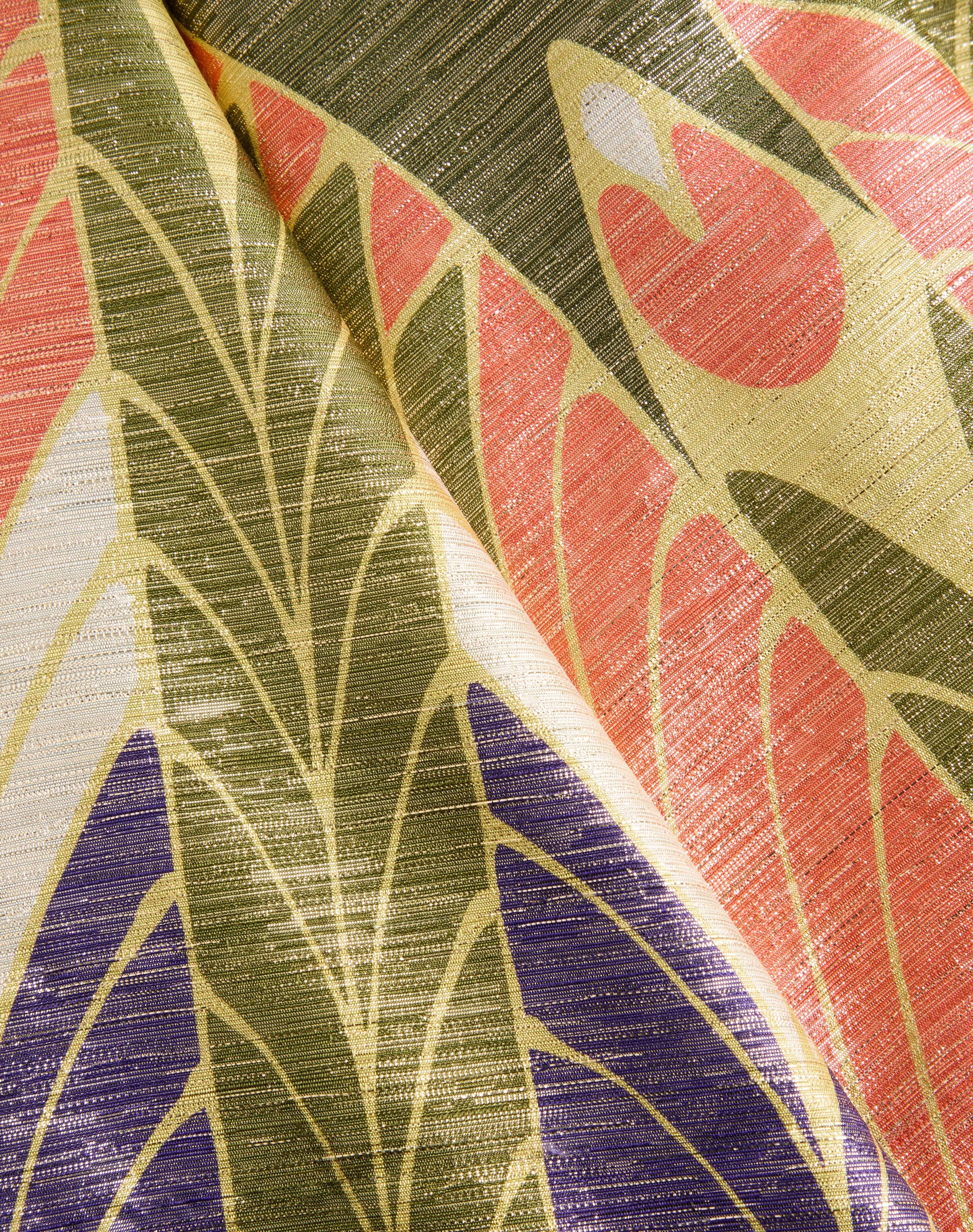 LONG LUREX DRESS WITH VOYAGE IMAGINAIRE PRINT - 7