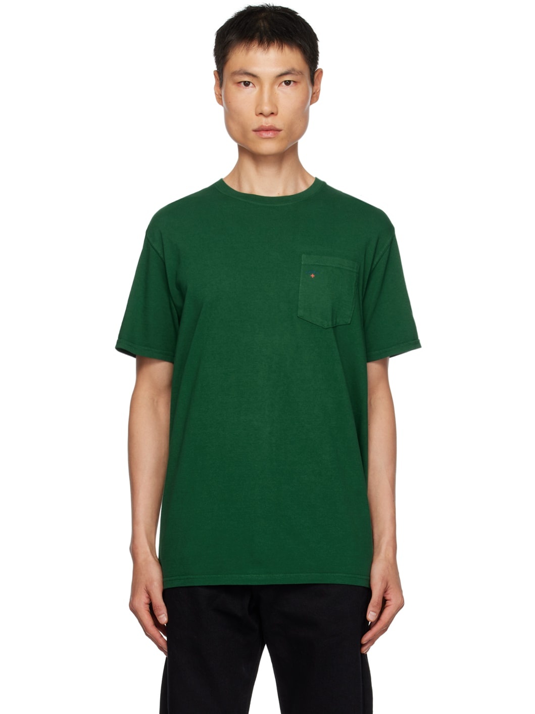 Green Pocket T-Shirt - 1