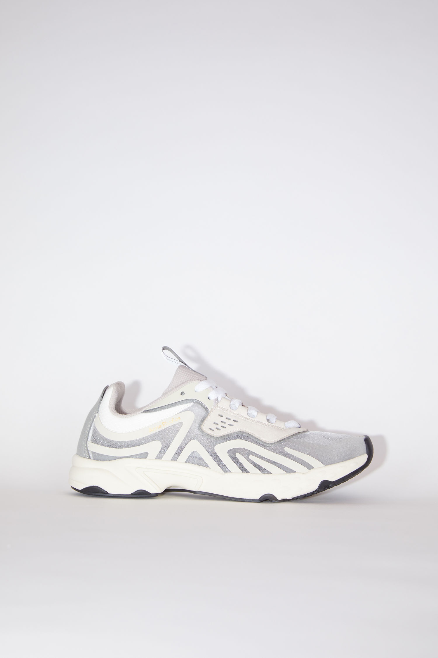 Lace-up sneakers - White/ivory/ivory - 1