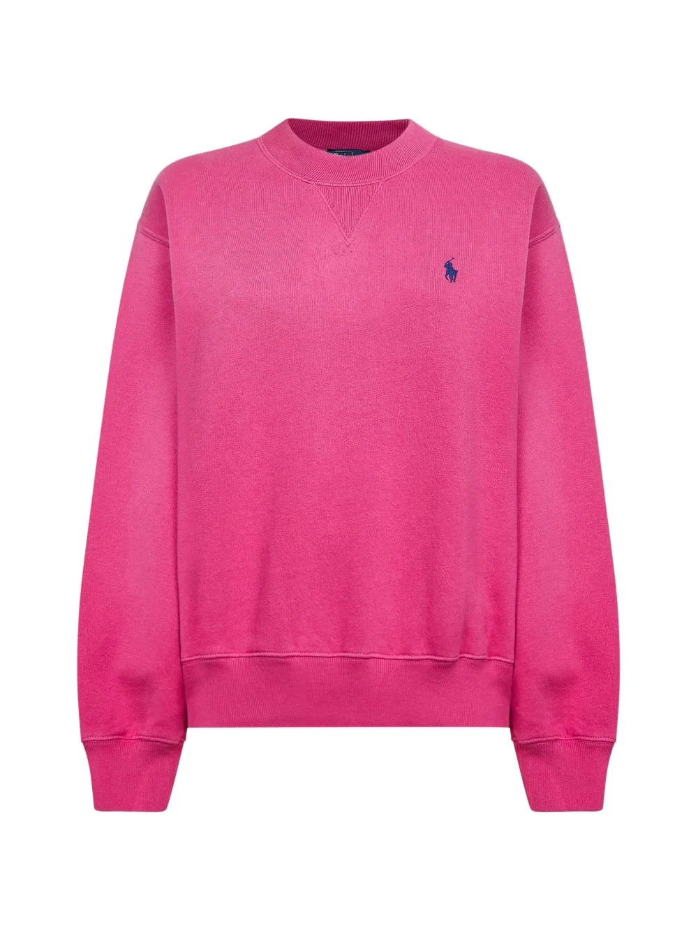 logo-embroidered sweatshirt - 1