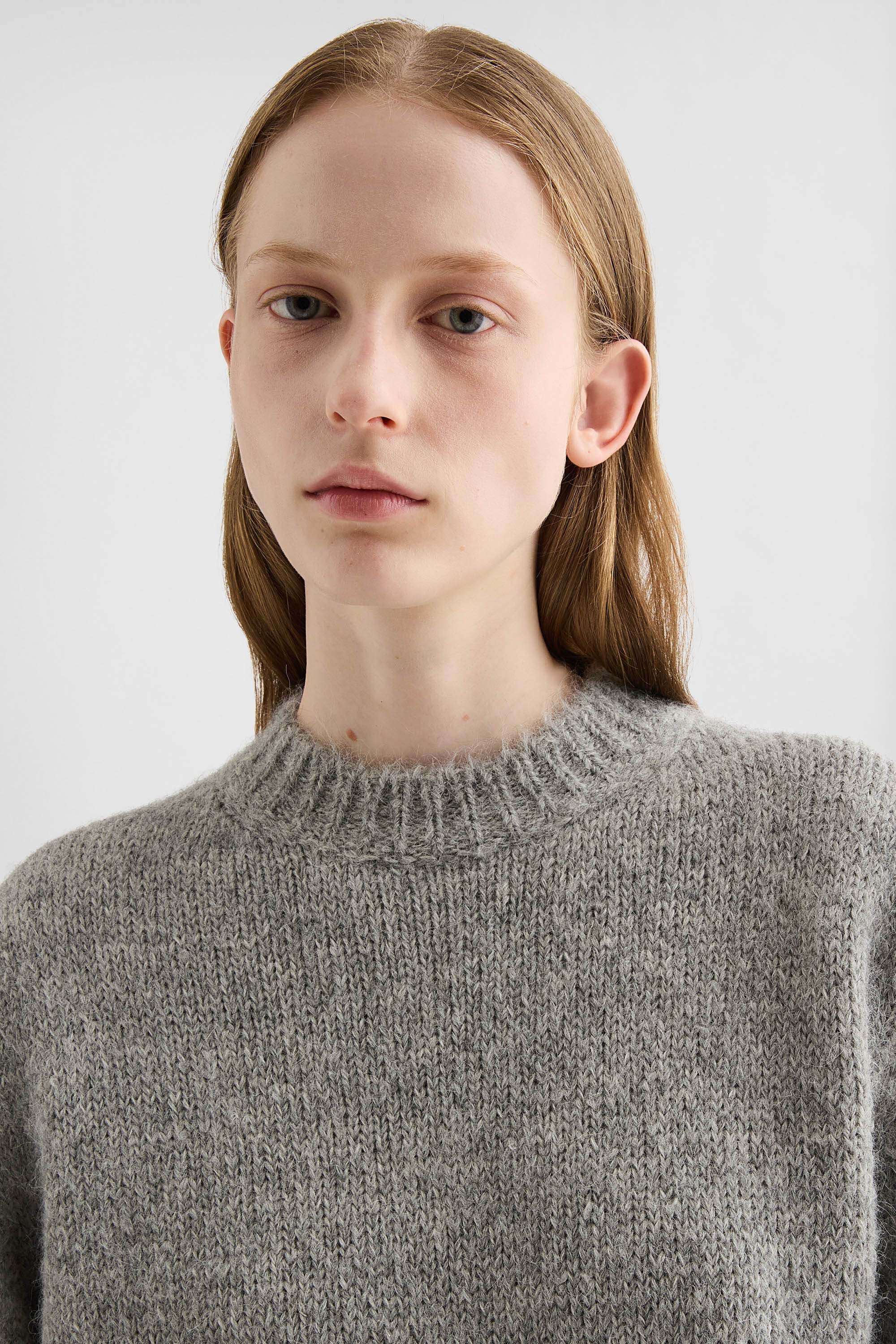 Midweight Wool Crew-Neck Sweater - 6