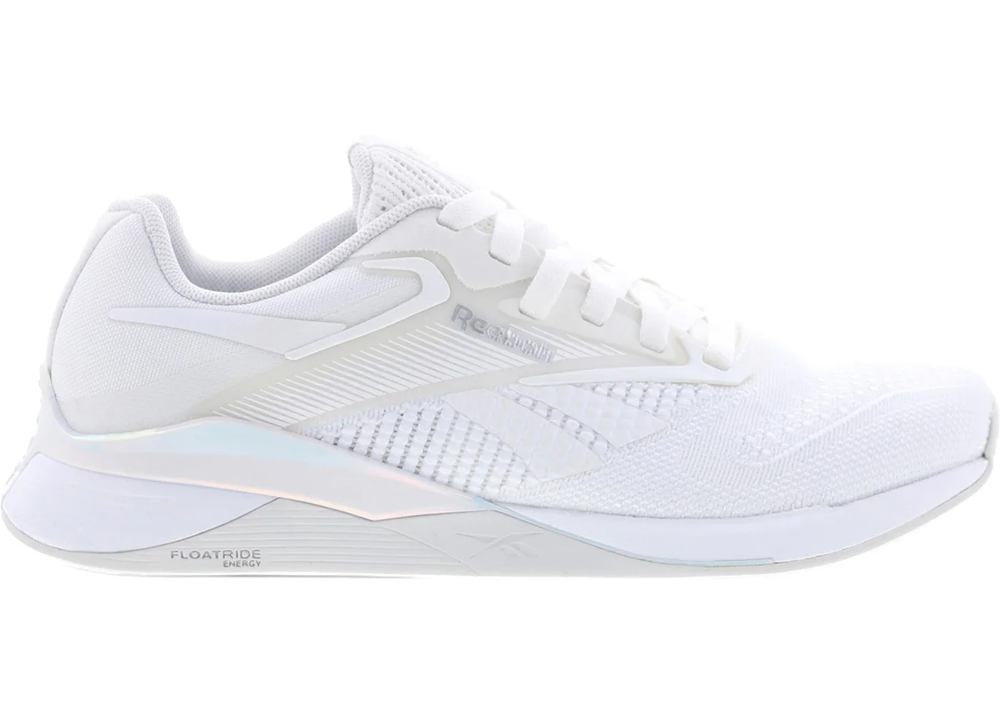 Reebok Nano X4 White Silver Metallic (Women's) - 1
