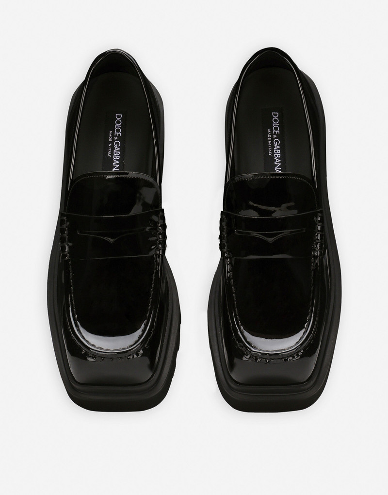 특허 가죽 loafers 4