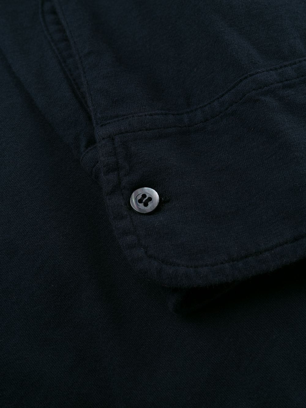 long-sleeved cotton polo-shirt - 6
