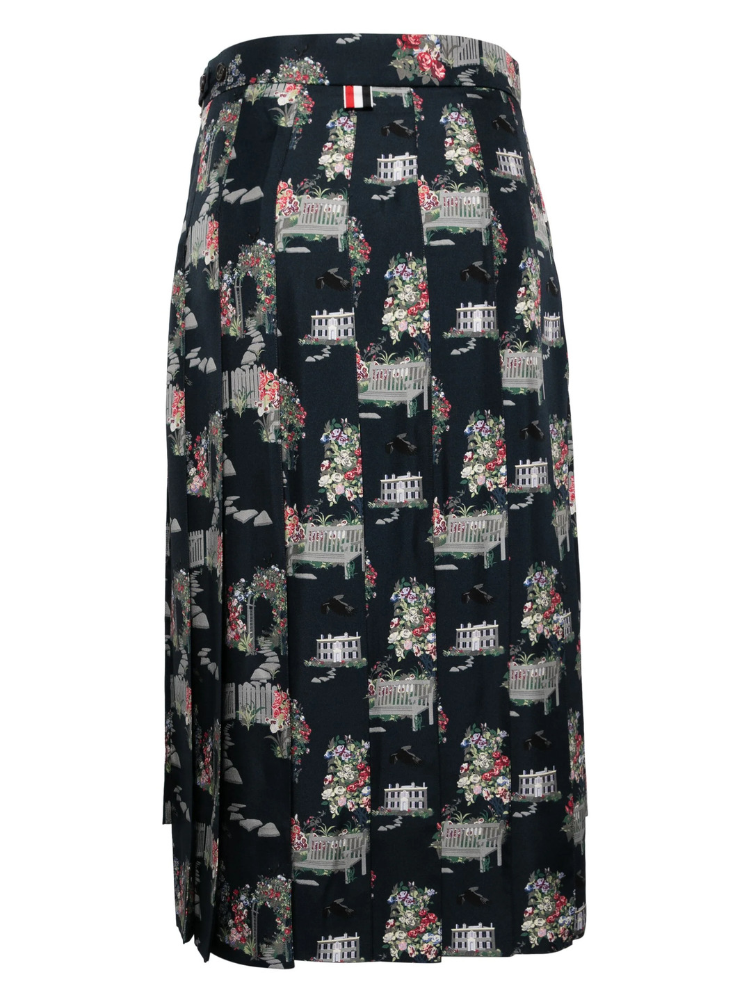 Classic Knee Length Dropped Skirt - 2