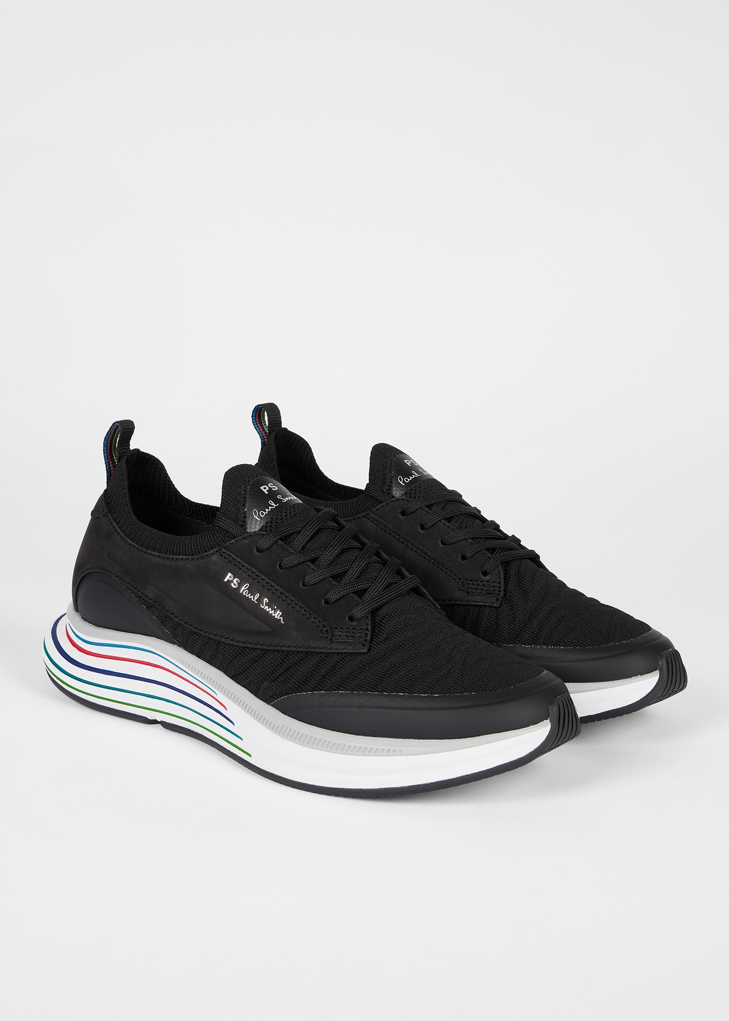 Black 'Volt' Trainers - 4