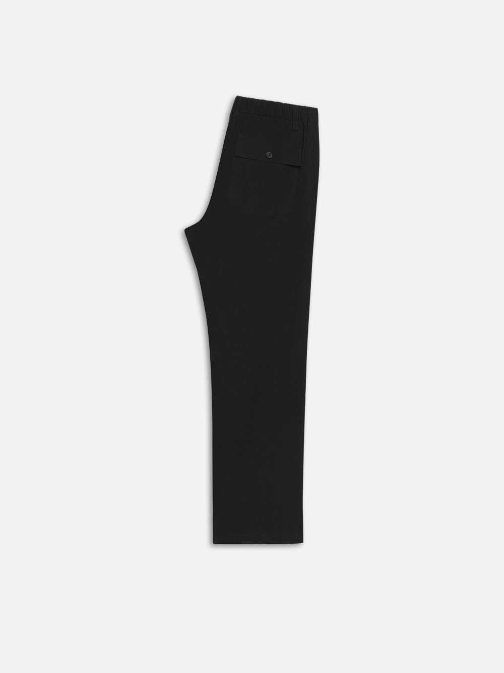 Patch Traveler Pants in Black - 4