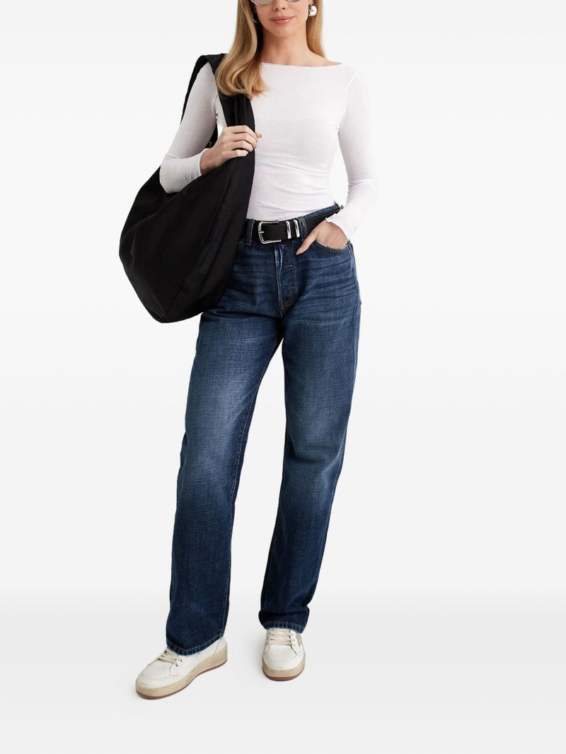 AYA MUSE long-sleeve boat-neck top outlook