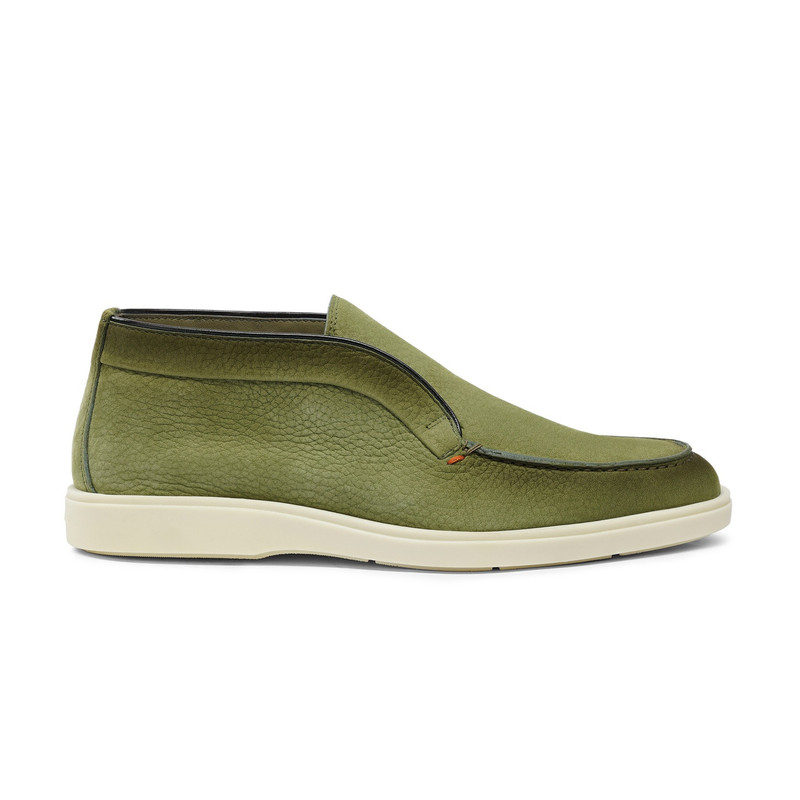 Men's green nubuck desert boot 1