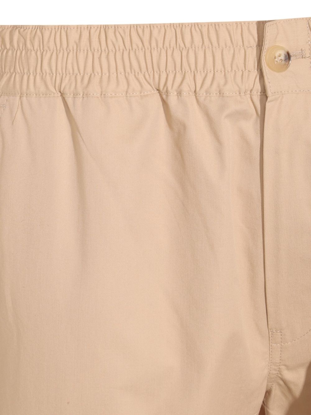 cotton straight-leg trousers - 3