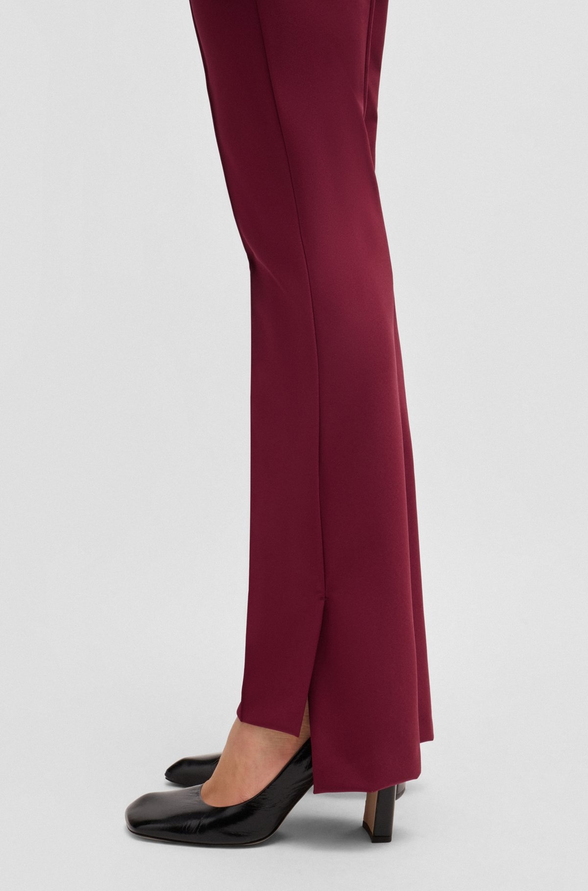 SKINNY-LEG TROUSERS IN PERFORMANCE-STRETCH FABRIC - 5
