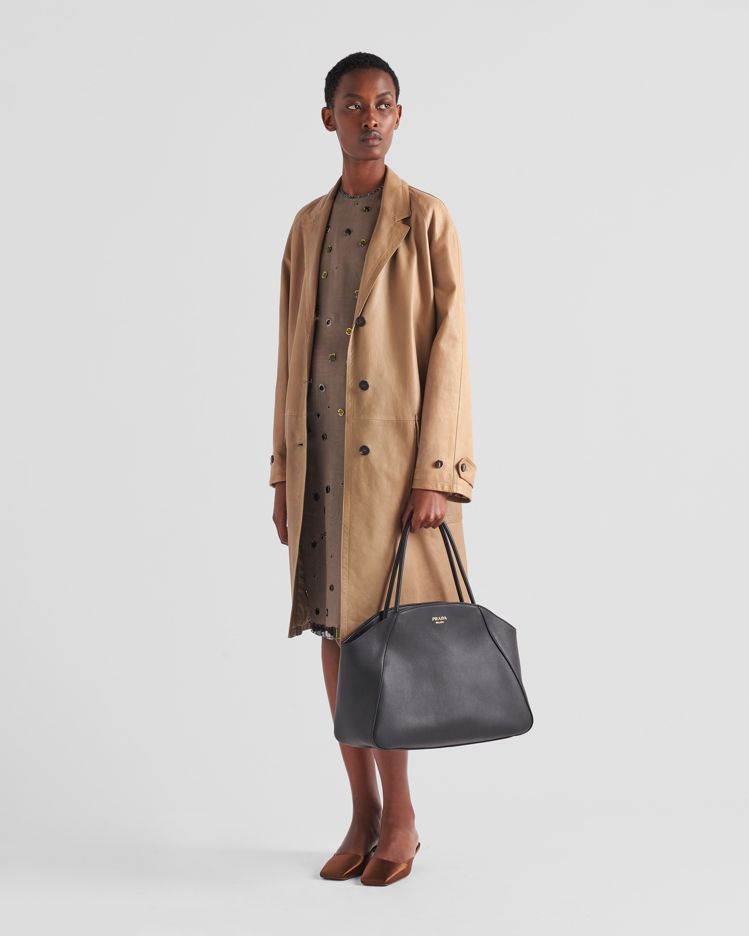 Nappa leather coat - 2