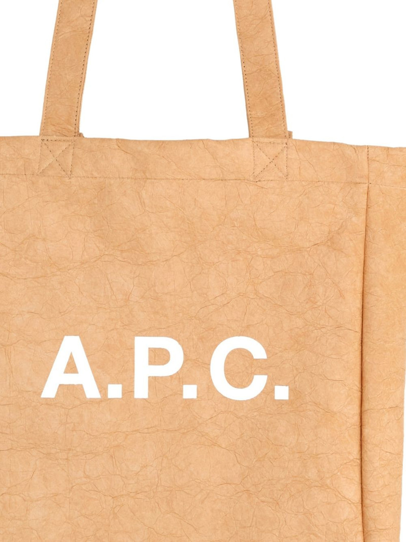 A.P.C. logo tote bag outlook
