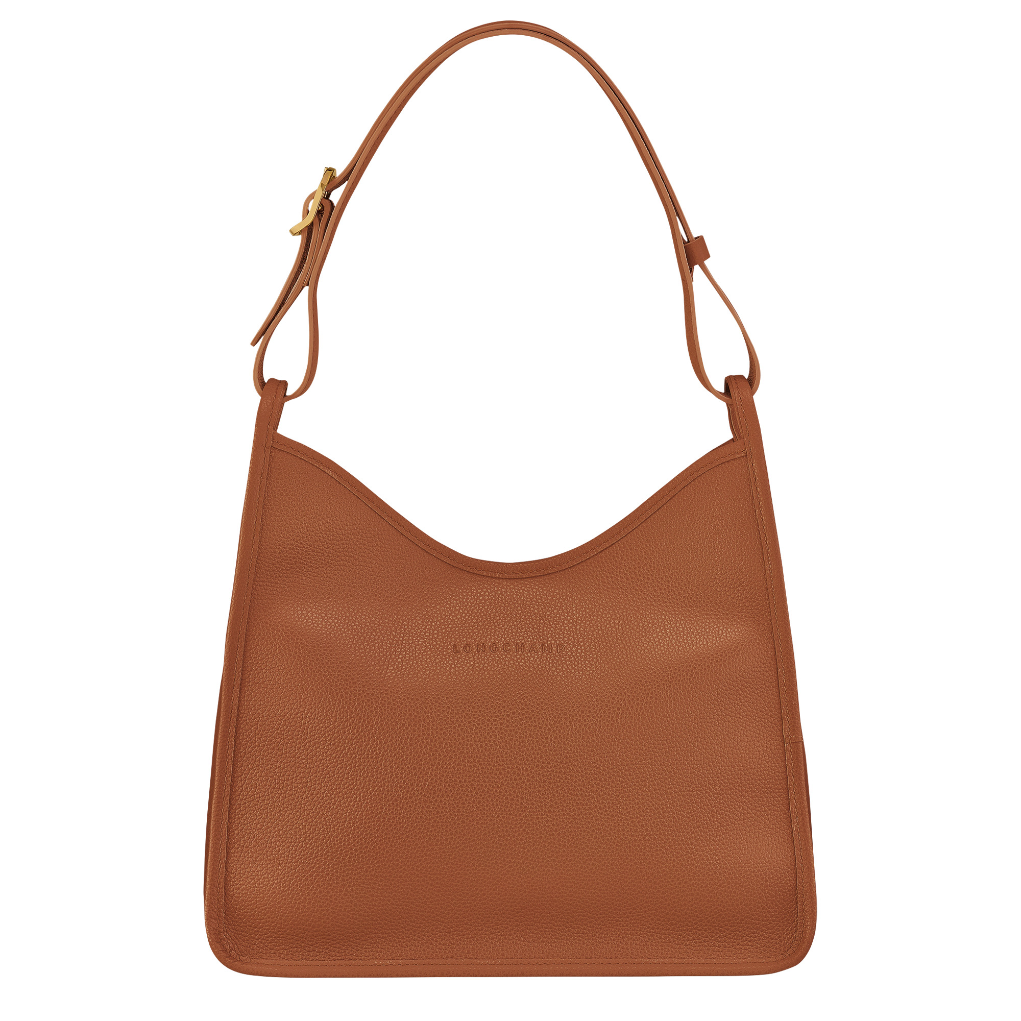 Le Foulonné M Hobo bag Caramel - Leather - 1