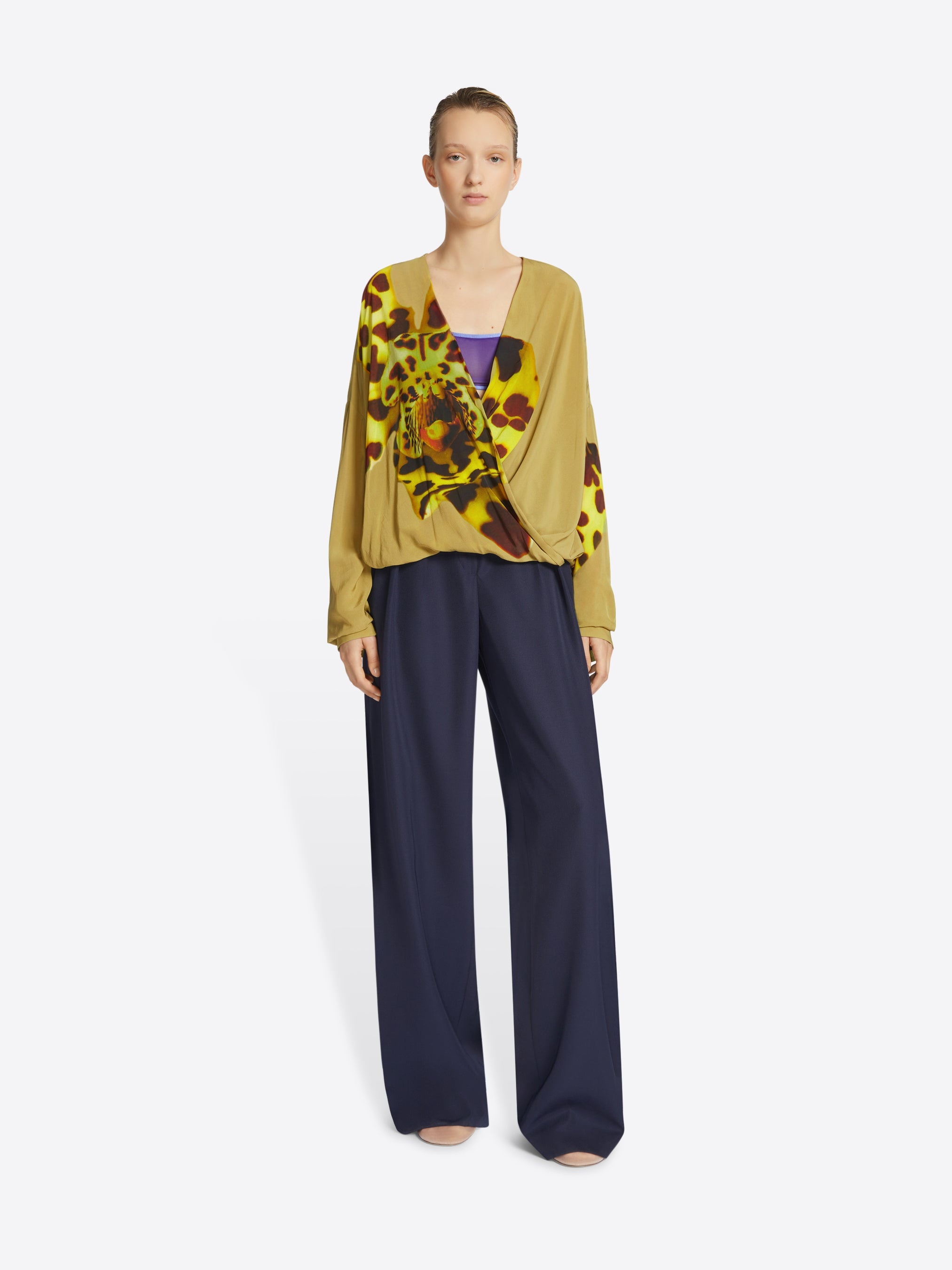 【DRIES VAN NOTEN】draped プリント velvet スカート DRIES VAN NOTEN ～ 注目のスカート「SHEA」 : CLOSET