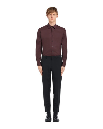 Prada Stretch Poplin Shirt outlook