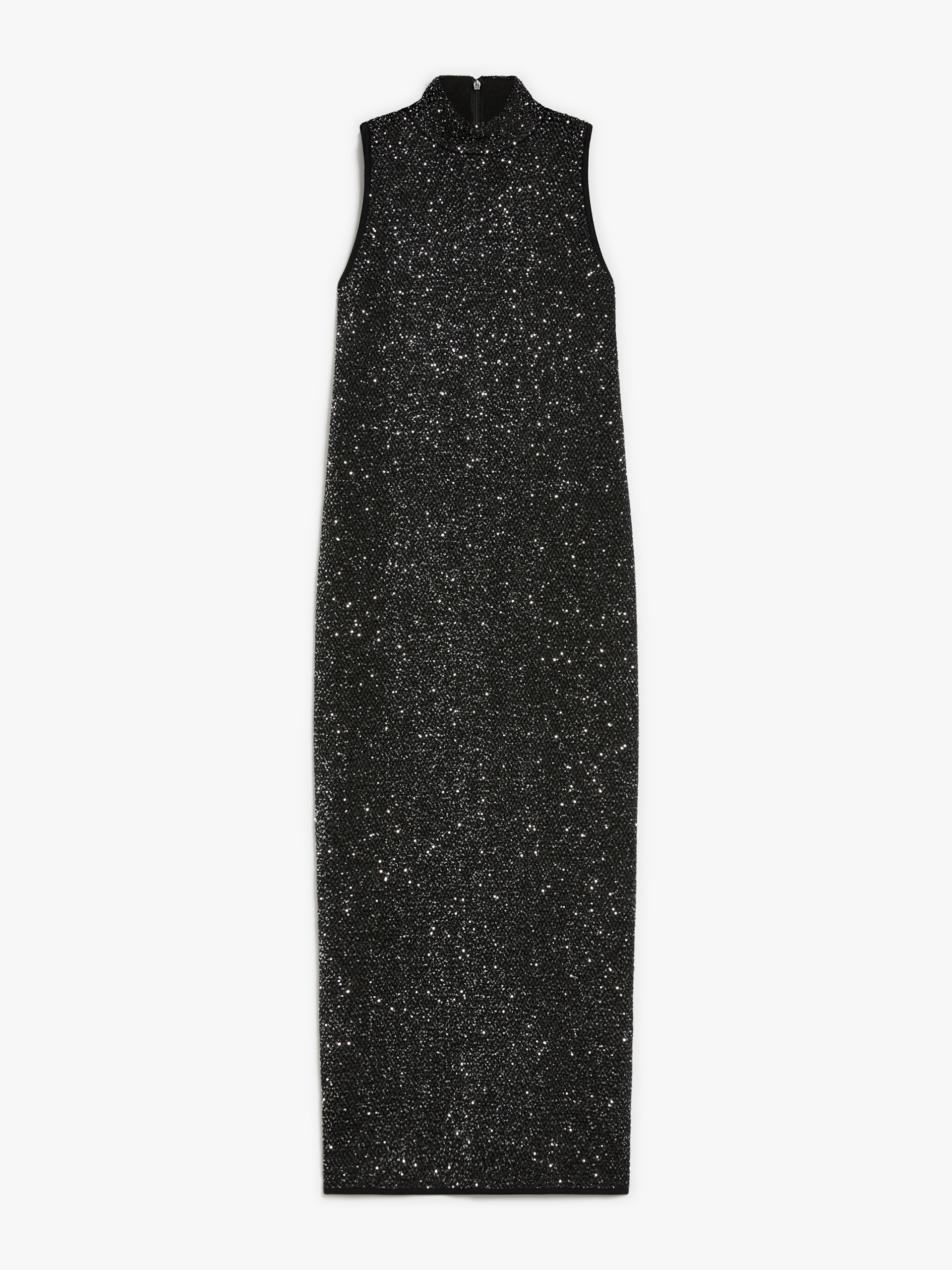 BERLINA Long, viscose-yarn sequin dress - 1