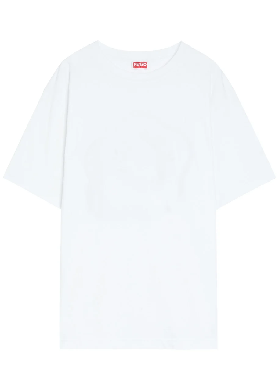 Kenzo Boke Flower 2.0 Appliquéd Cotton T-shirt - 1