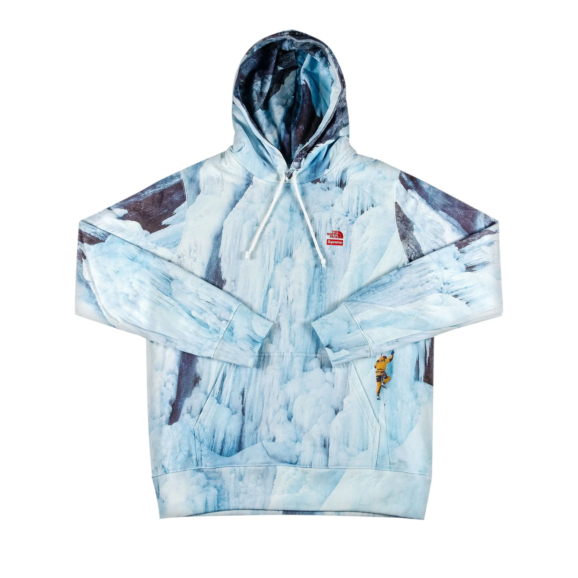 Supreme x The North Face Ice Climb 후드 스웨터 '멀티 컬러 이름 * - 1