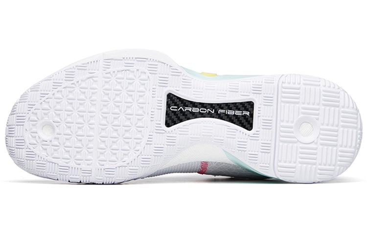 ANTA Light Crazy 1 Basketball Shoes 'White Pink' 112221607-1 - 5