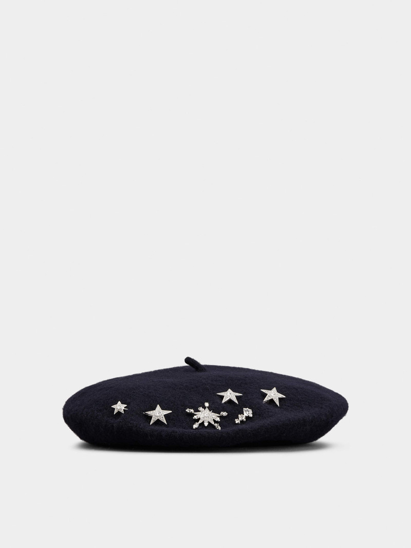 Constellation Beret in Felt 1
