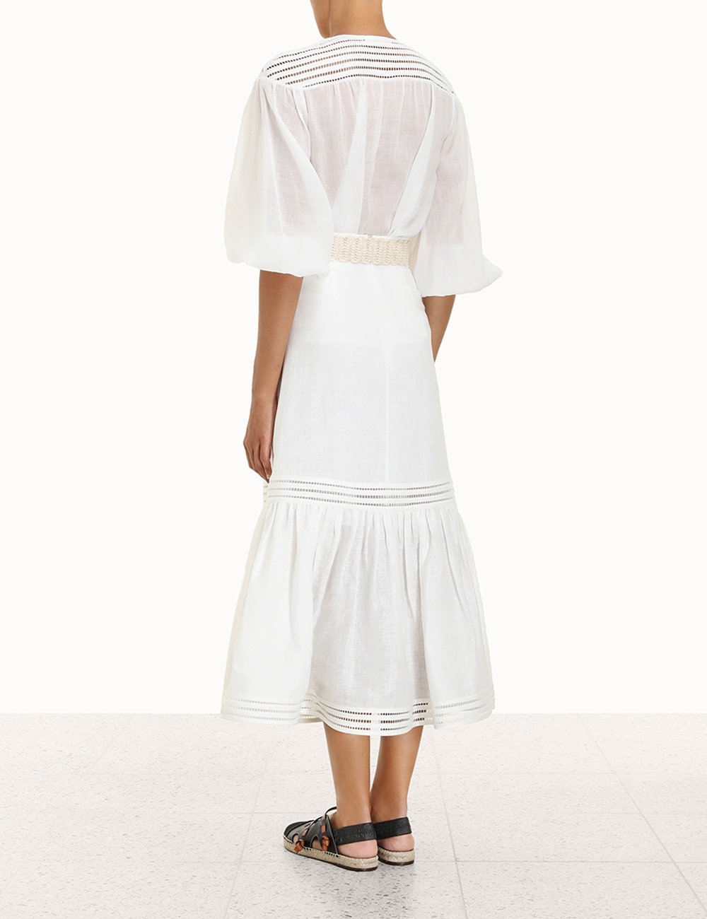 JUDE TRIM MIDI SKIRT - 4