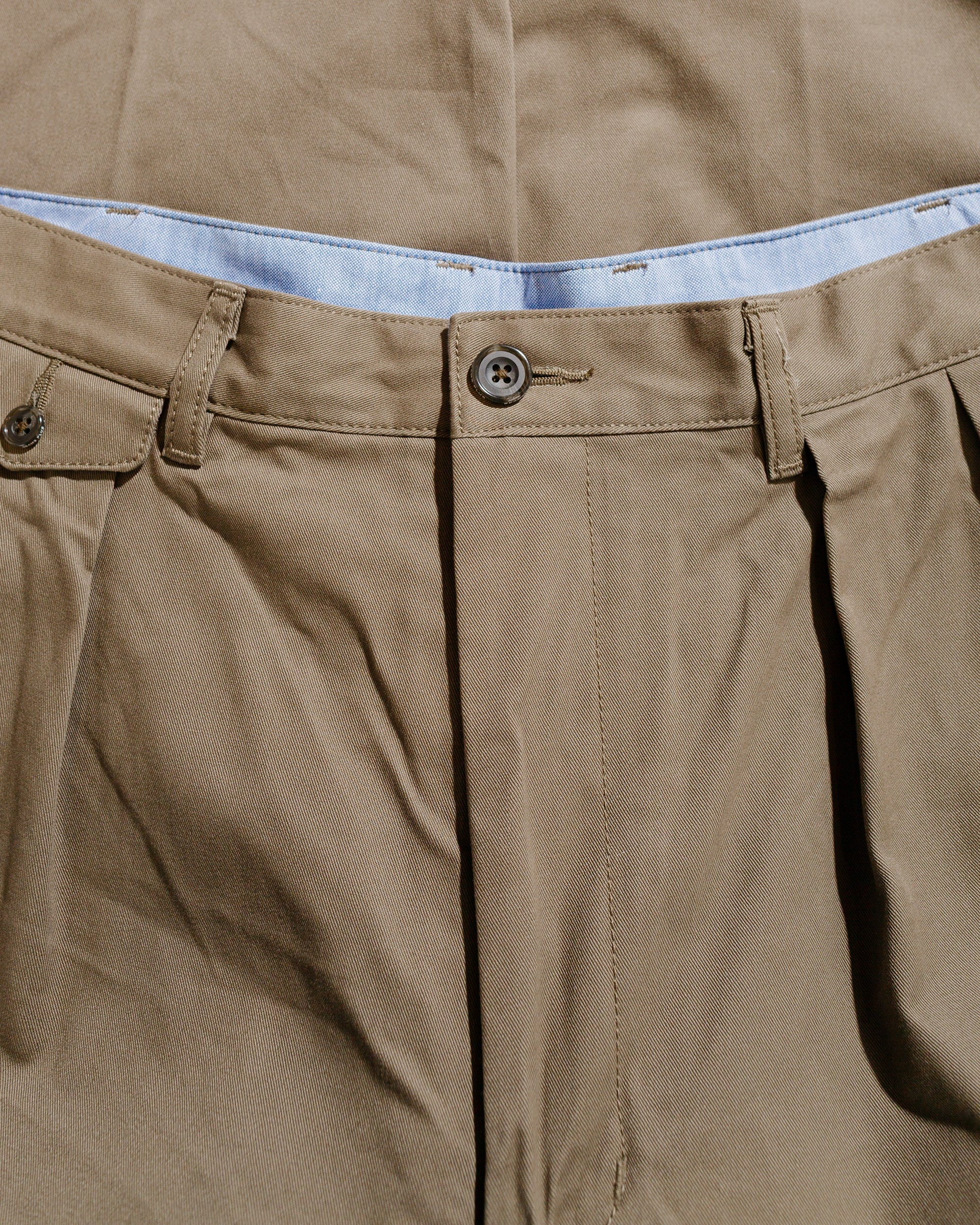 2Pleats Twill Olive - 5