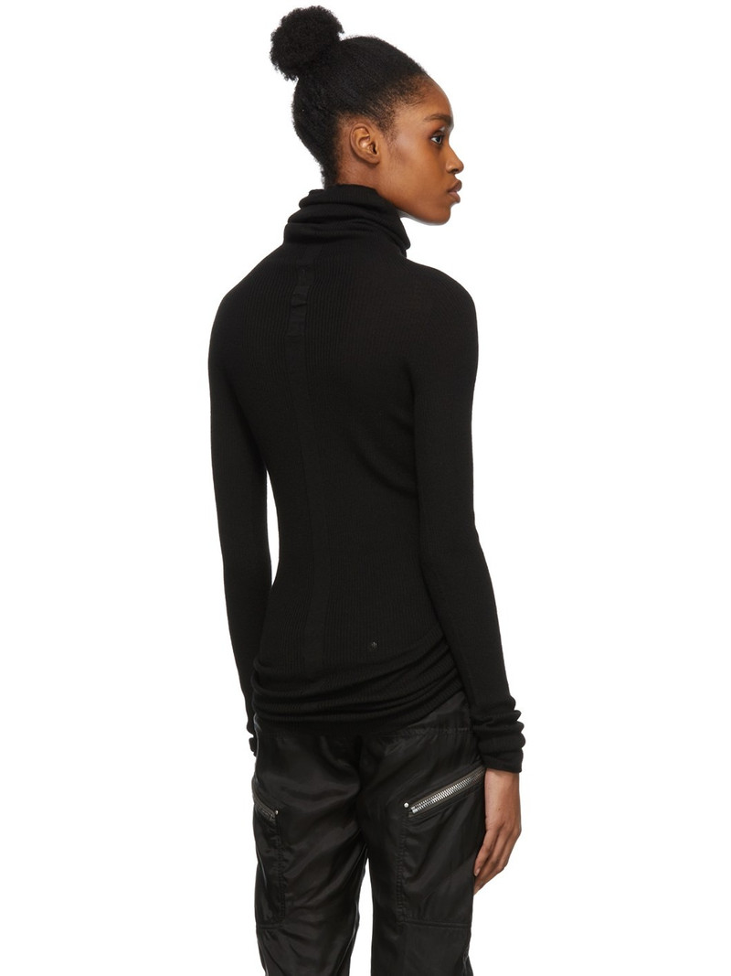 Ribbed wool turtleneck sweater 3