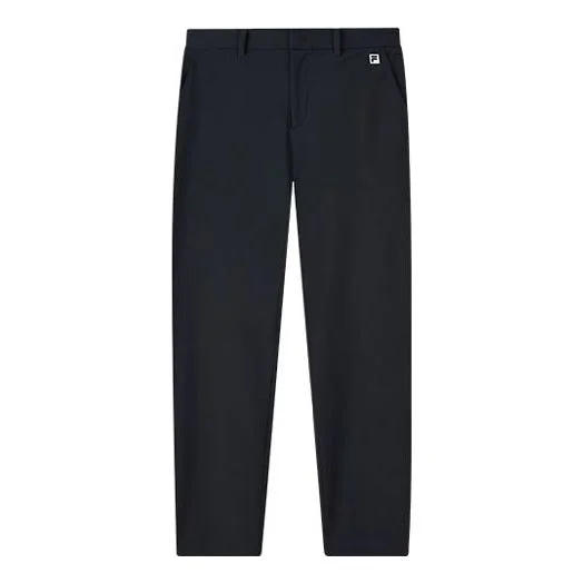 FILA Solid Color Gym Woven Sports Long Pants Blue A11M125806F-NV - 1