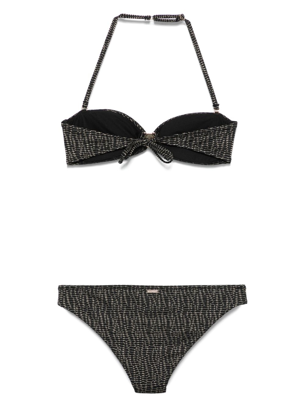 jacquard bikini set - 2