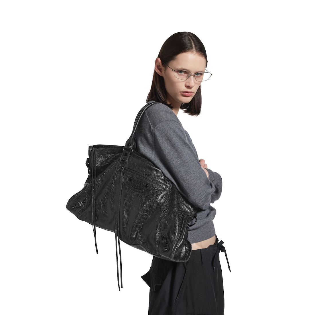 Le City Large Bag  in Black - 9