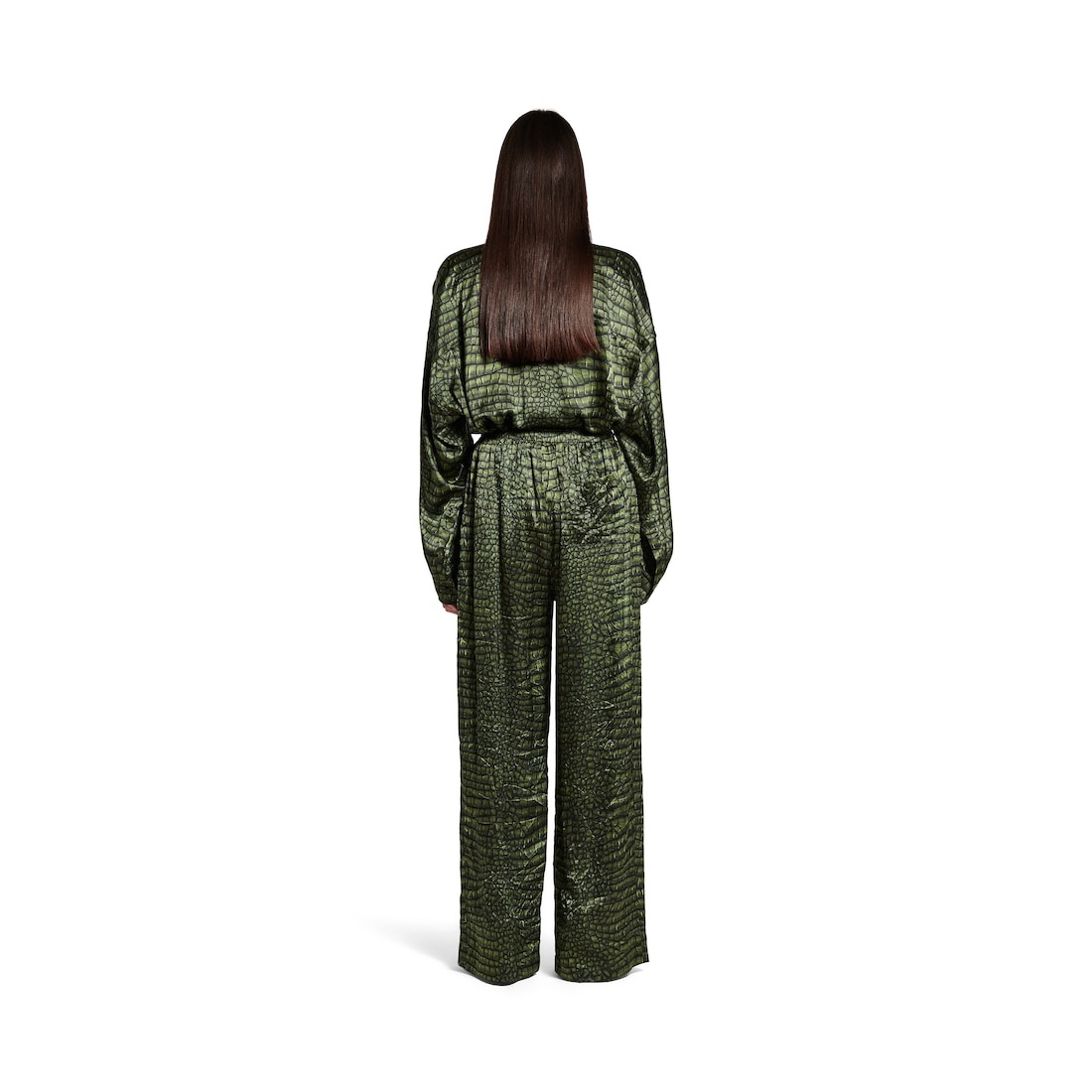 Women's Pyjama Pants in Green - 4