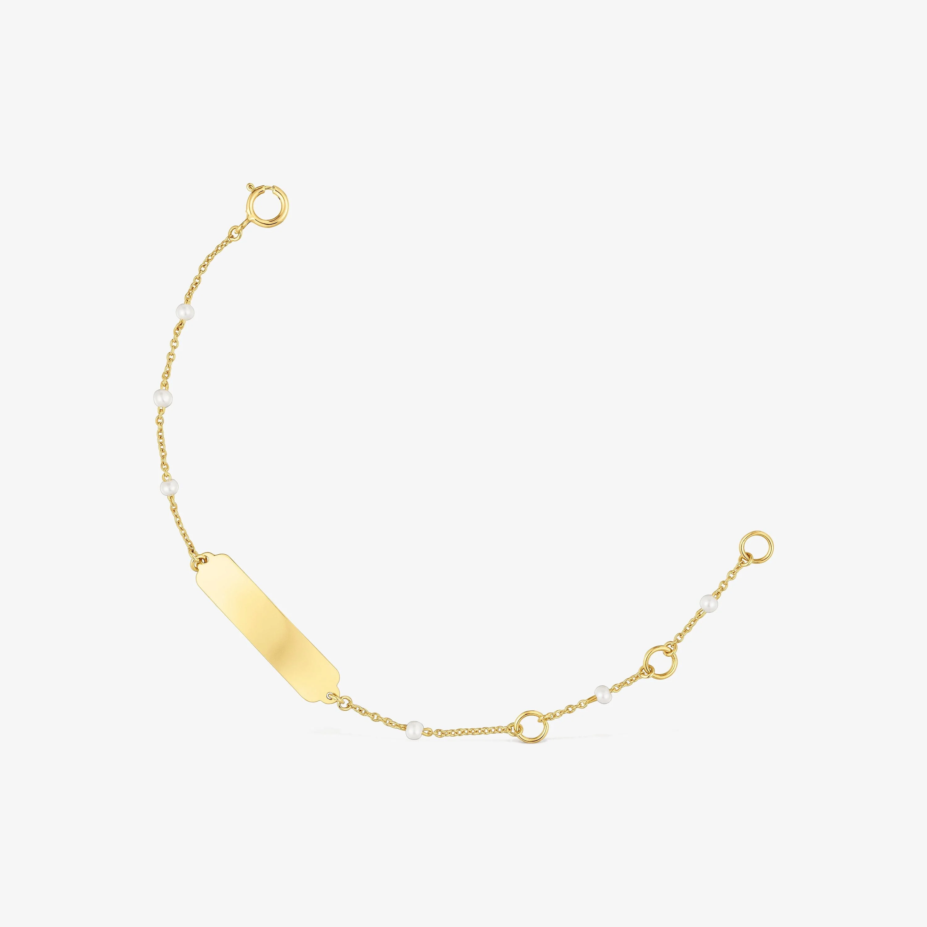 18K solid gold Bracelet and cultured pearls TOUS Baby - 1