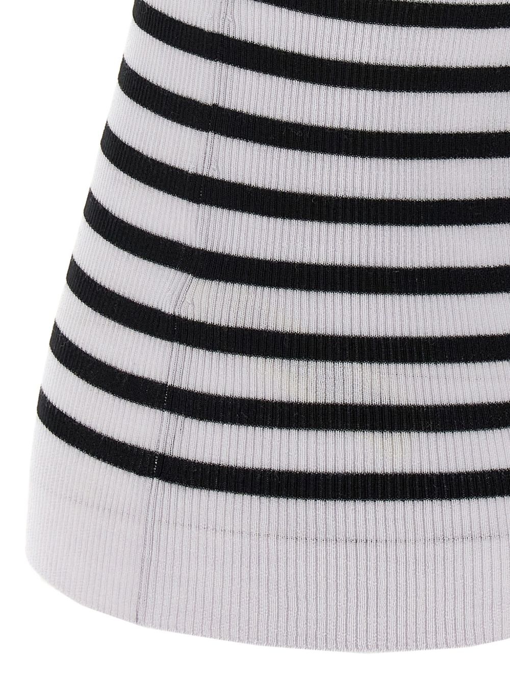 striped sleeveless top - 4