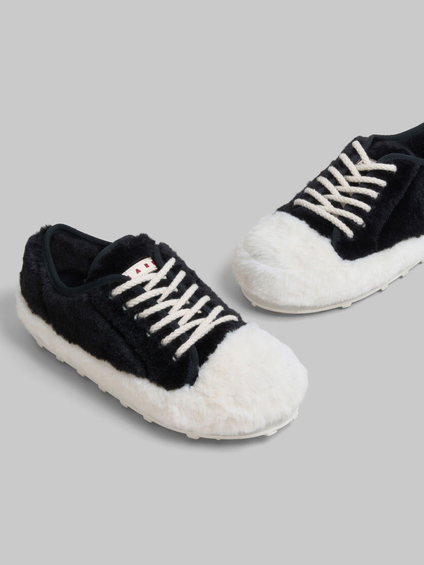 BLACK TEDDY TENNIS SNEAKER - 5