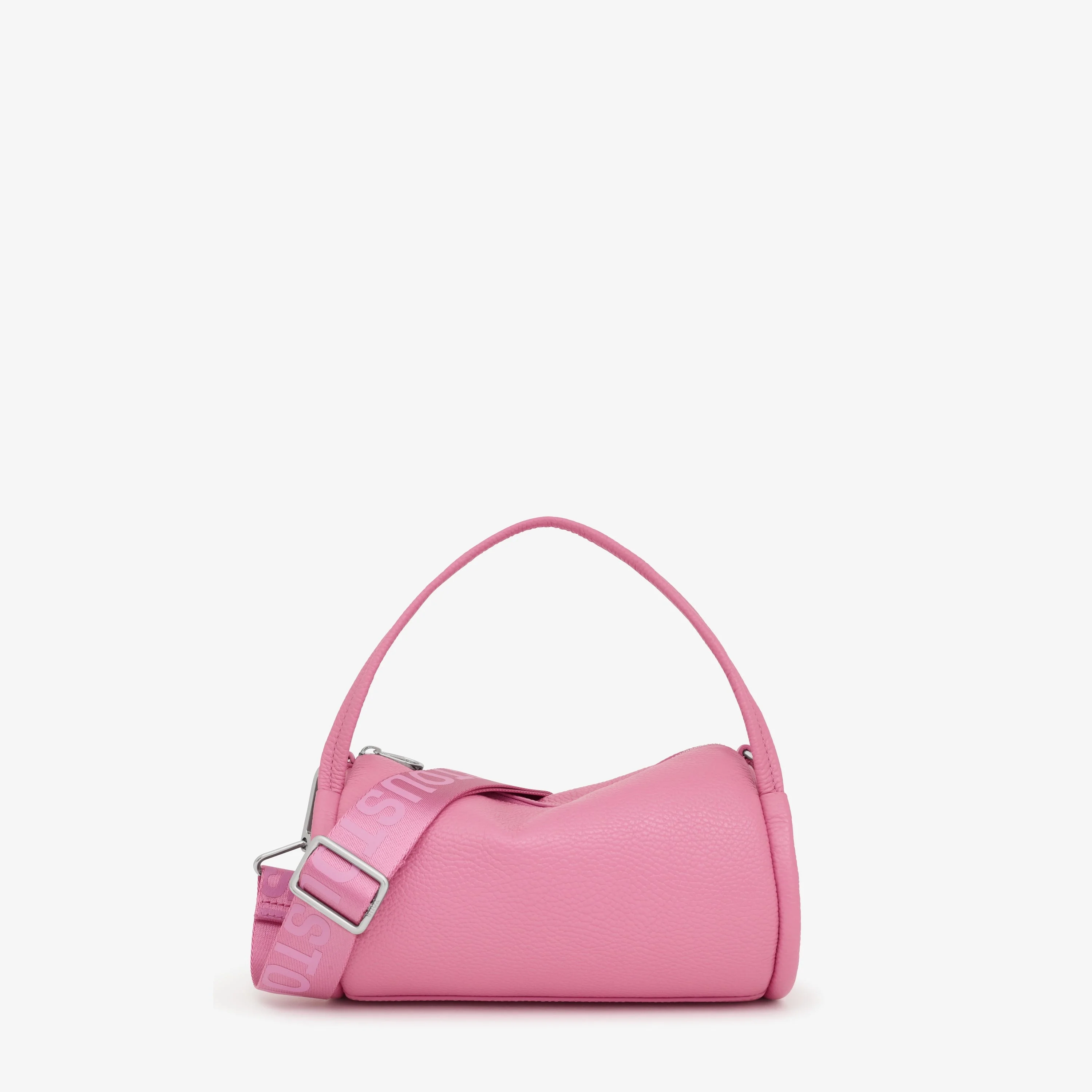 Small dark pink leather Duffel bag TOUS Miranda - 1