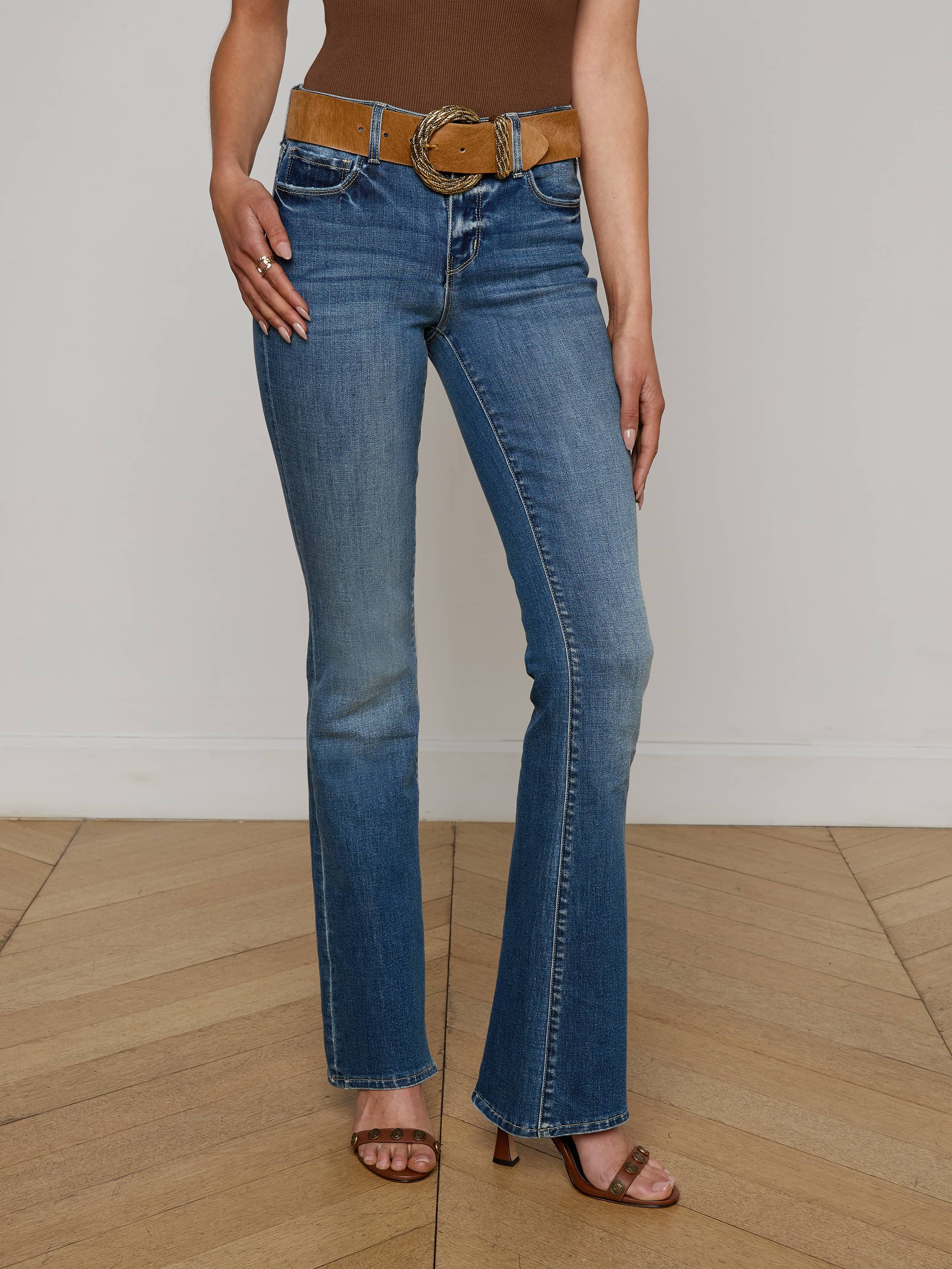 Cara Low-Rise Bootcut Jean - 3