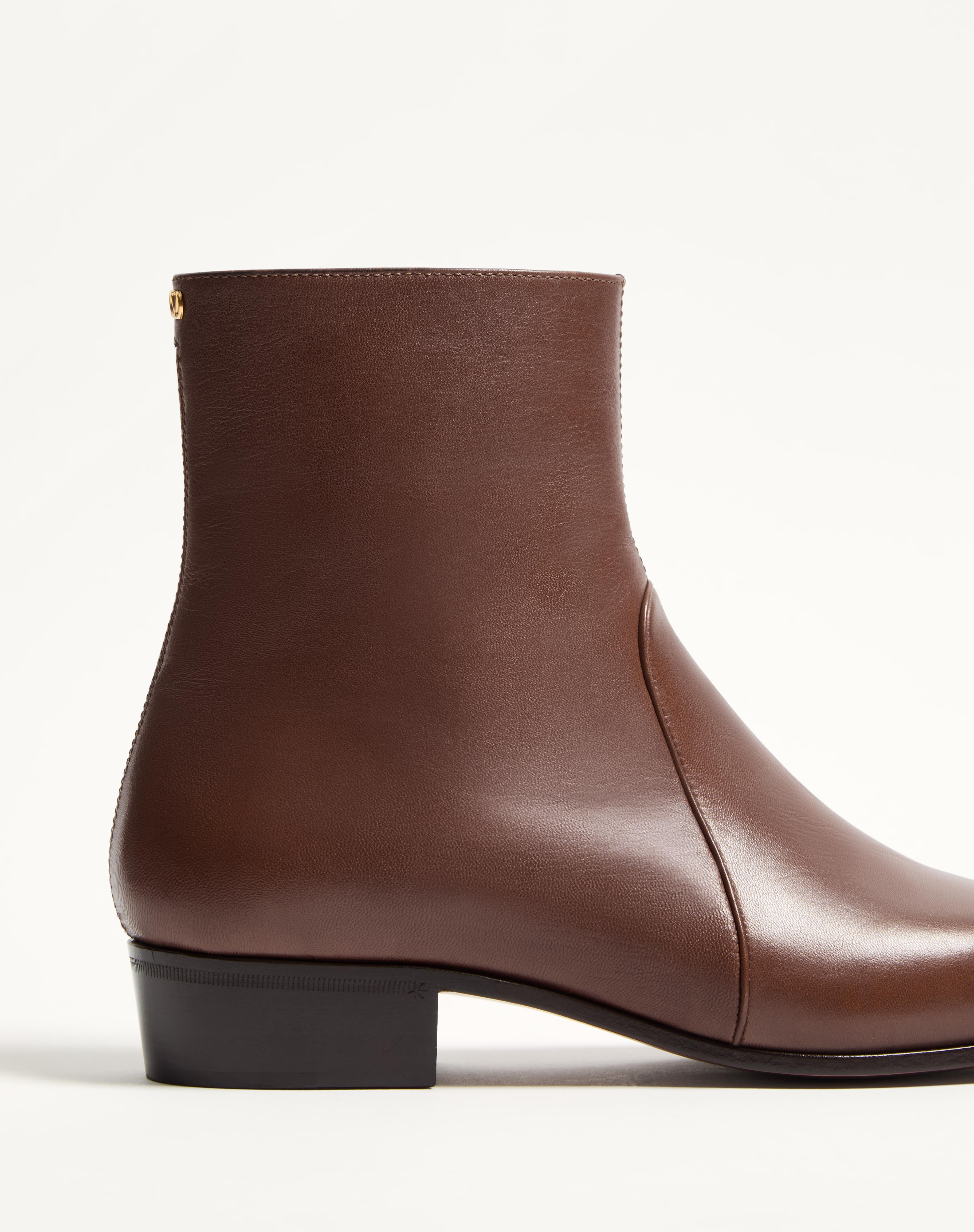 PAT ANKLE BOOT IN KIDSKIN - 7