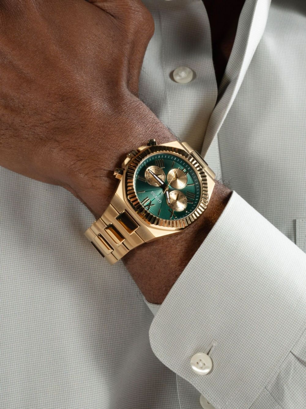 stainless steel chronograph 36mm - 6