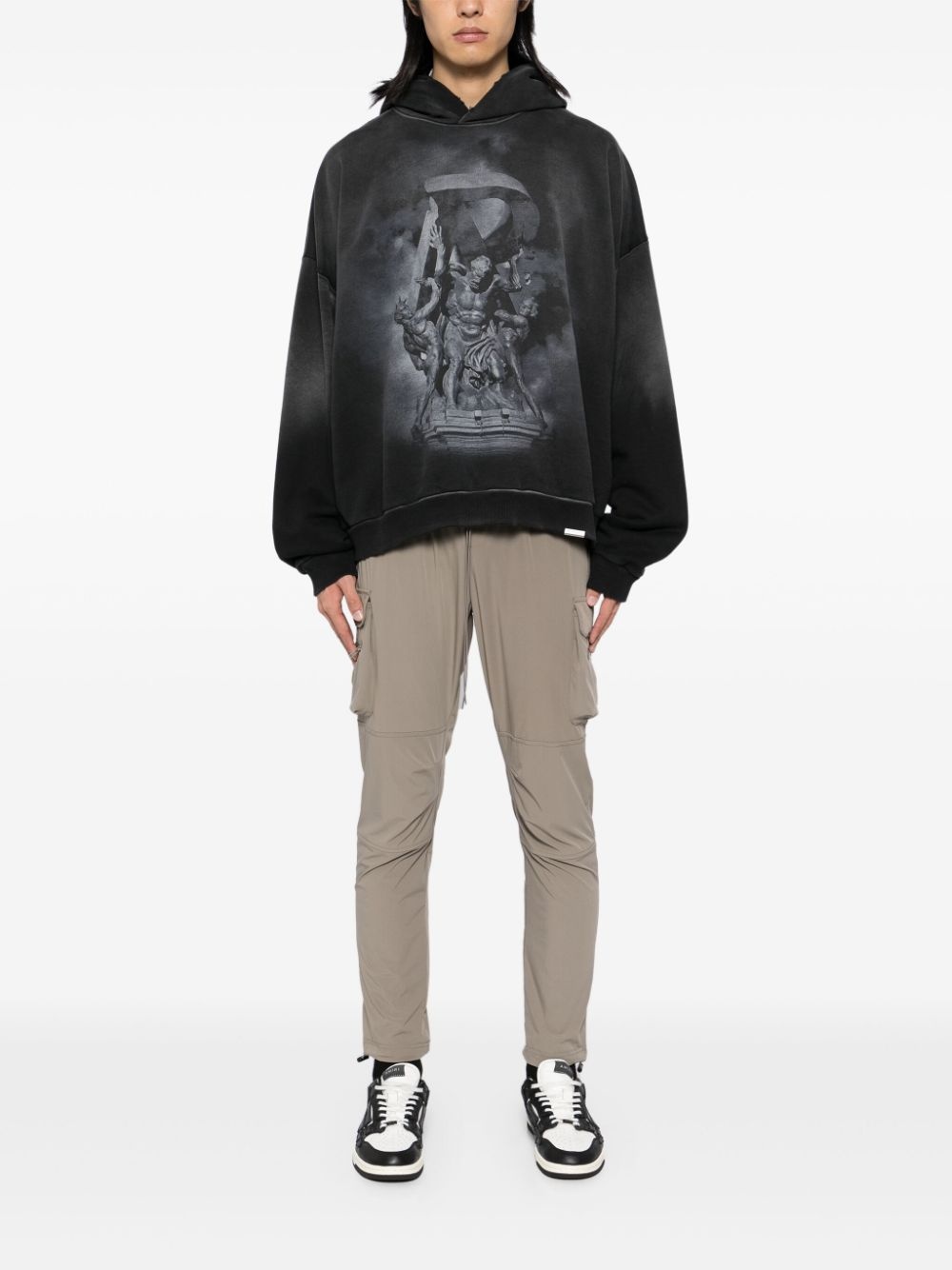 graphic-printed hoodie - 2