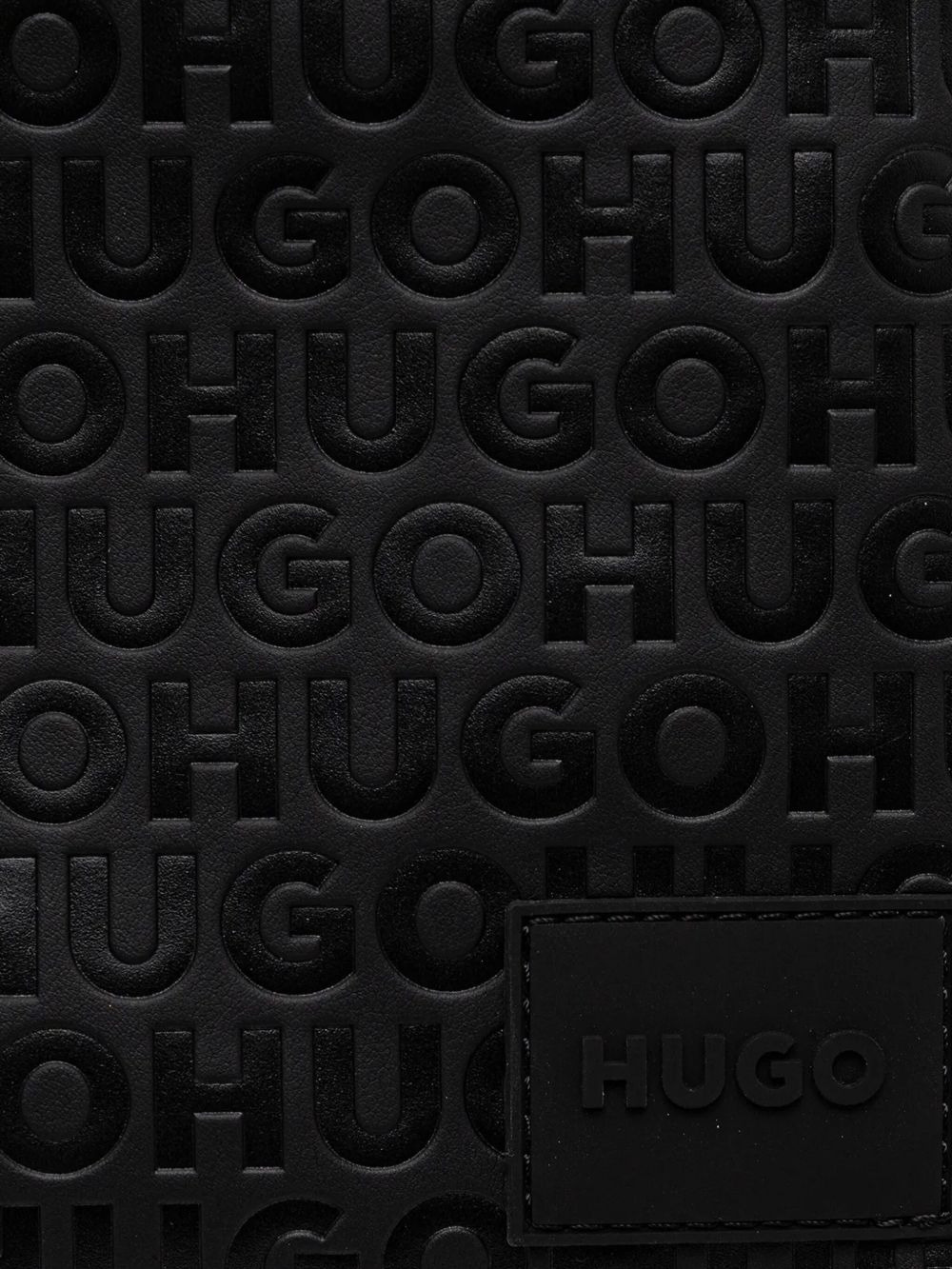 Ethon logo-embossed backpack - 5