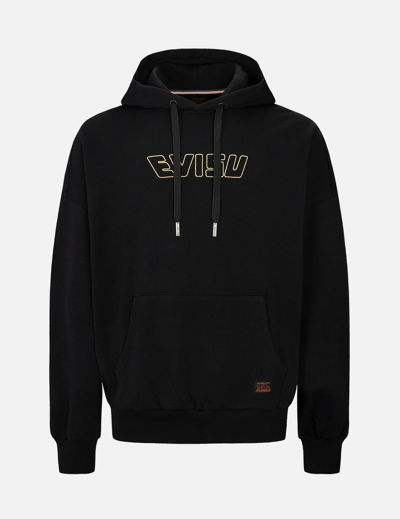 FISHERMAN GODHEAD PRINT HOODED SWEATSHIRT 2