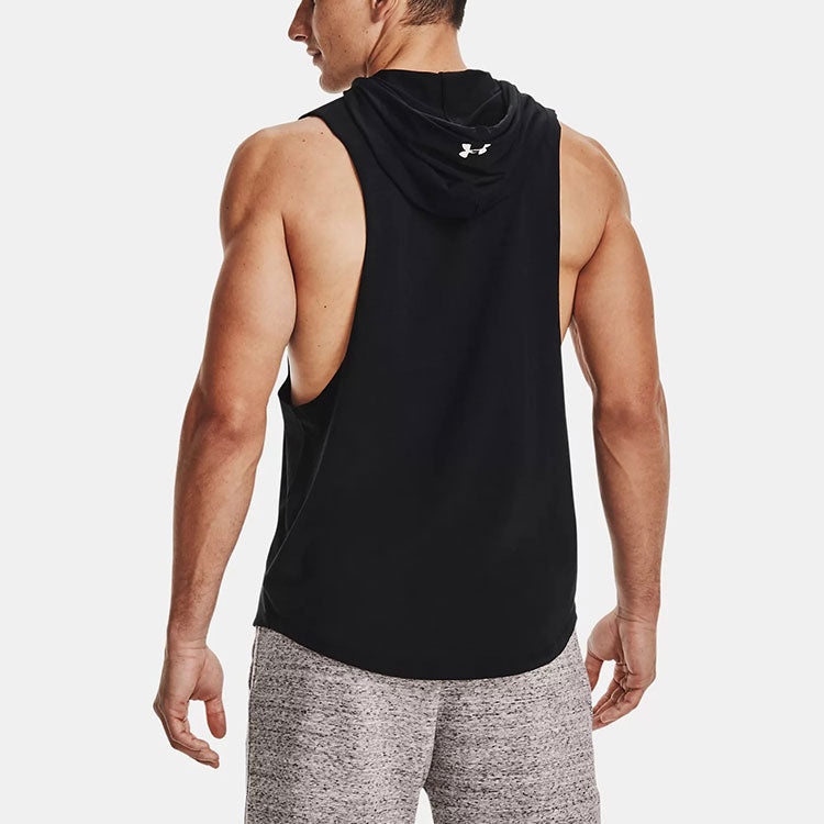Under Armour Project Rock Gym Hoodie Sleeveless 'Black' 1365215-001 - 5